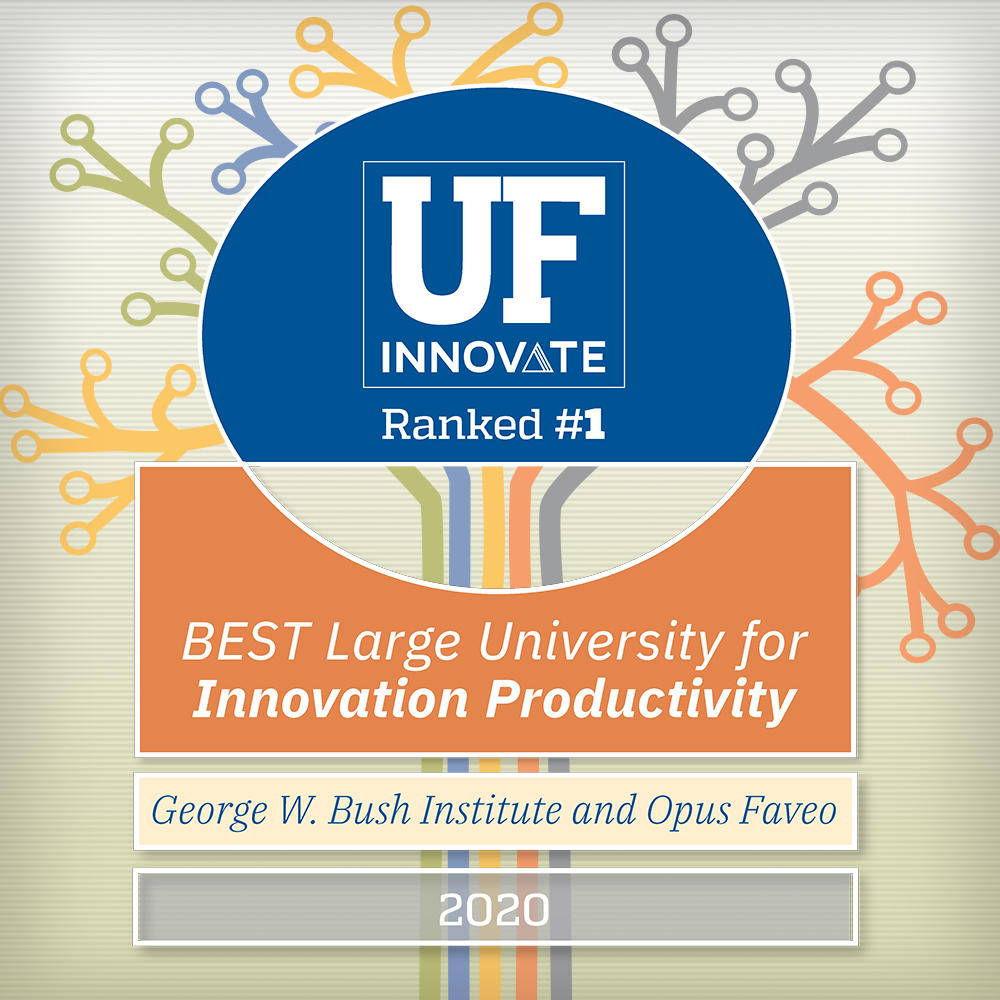 UF Ranked No. 1 Nationally in Innovation Impact UF Innovate