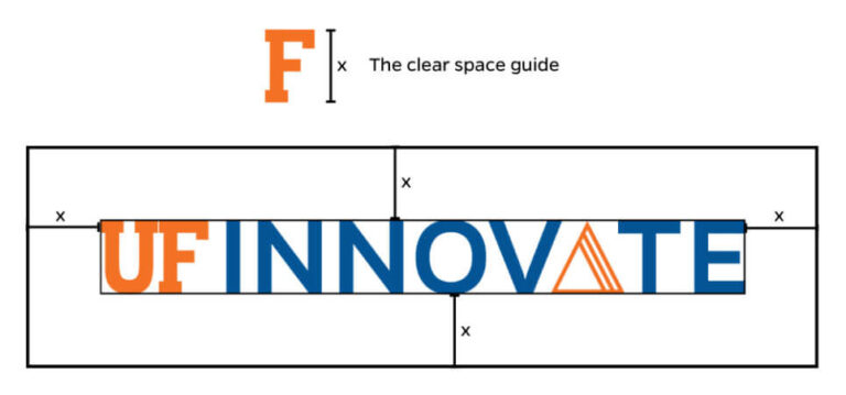 UF Innovate logo usage guide